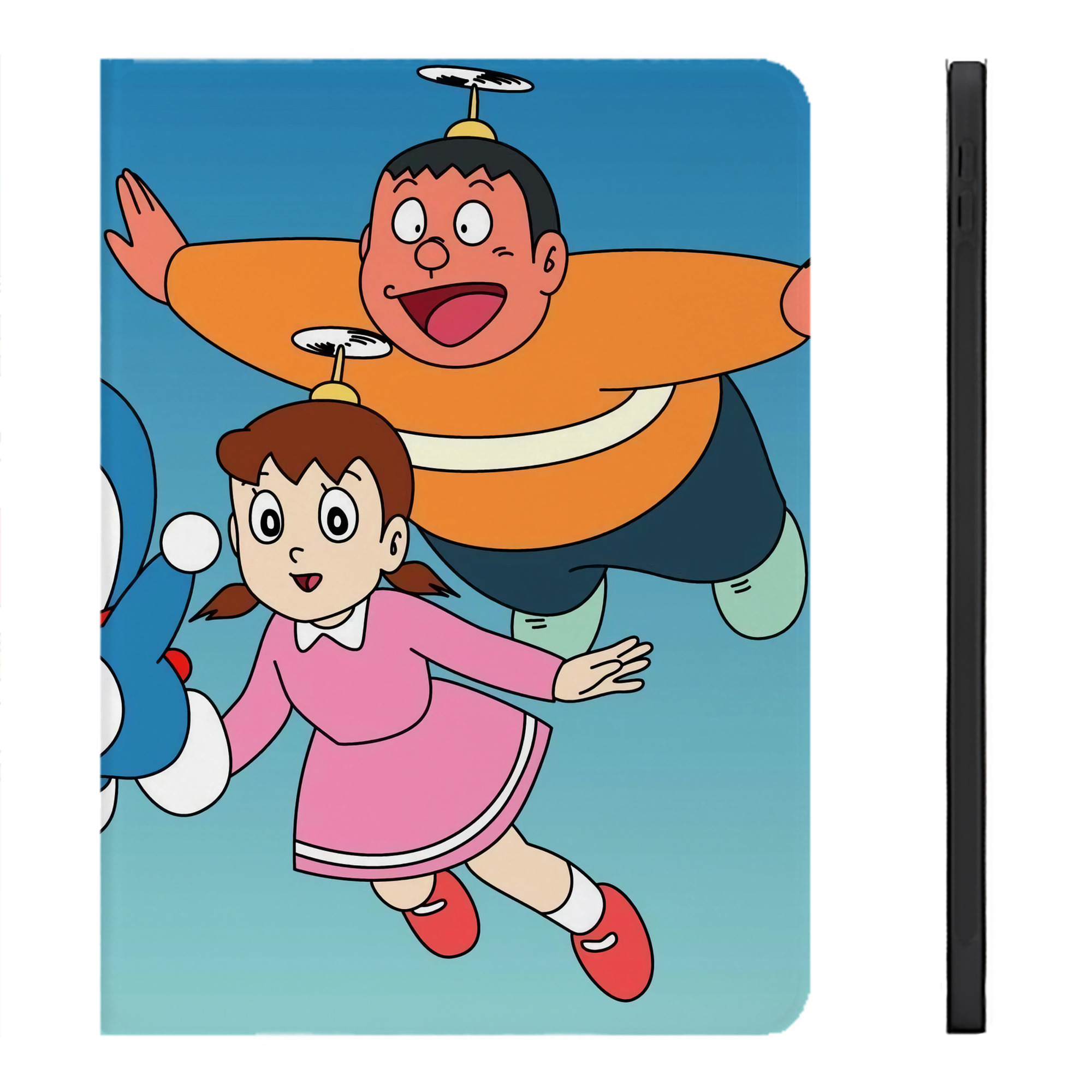 （画像用） ドラえもん Doraemon IPadケース ペンホルダー付き ブックスタイルデザイン